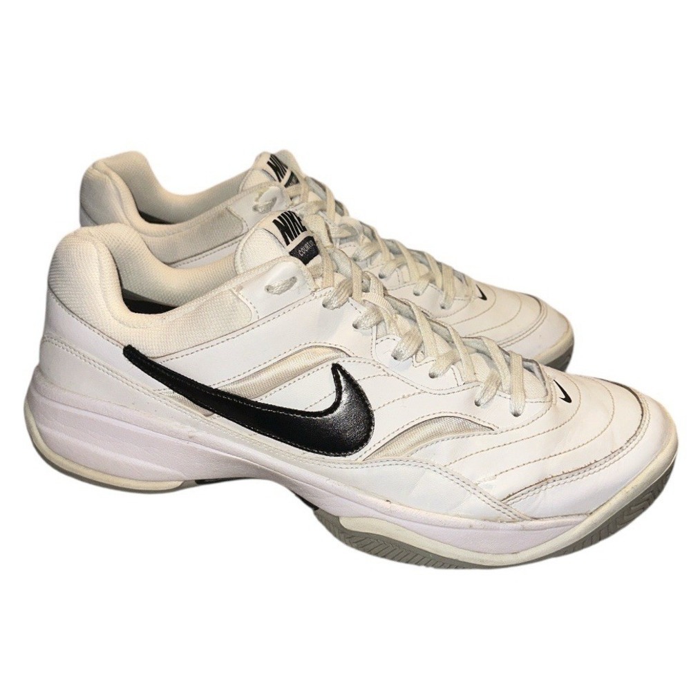 Nike Court Lite 845021-100 Mens 14 Sneakers White Black Dad Shoes Normcorp